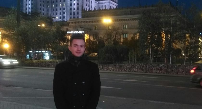 Wojtek wielokrotnie odwiedził Pałac Kultury i Nauki