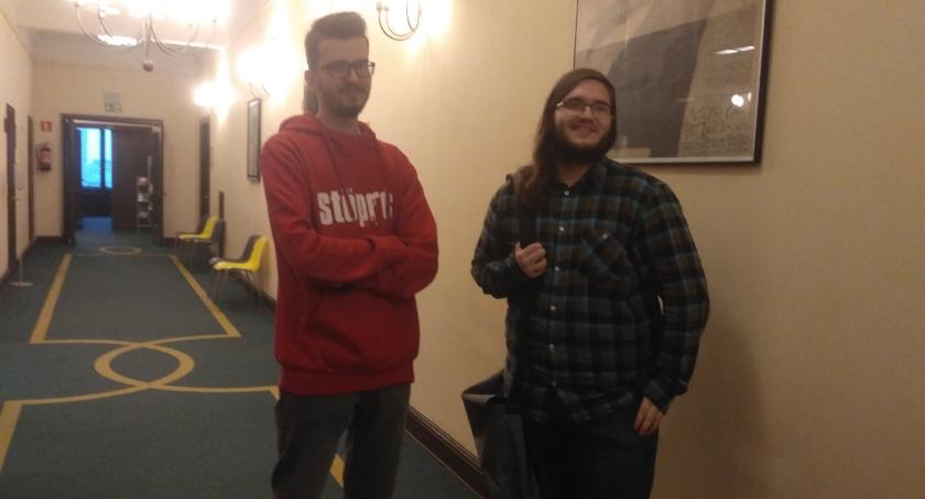 Wojtek i Dariusz opowiadają o studiowaniu w murach Pałacu i o tym jak lubią spędzać czas