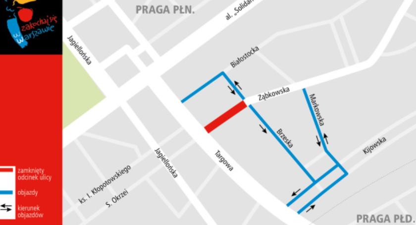 Weekendowe utrudnienia w trzech dzielnicach