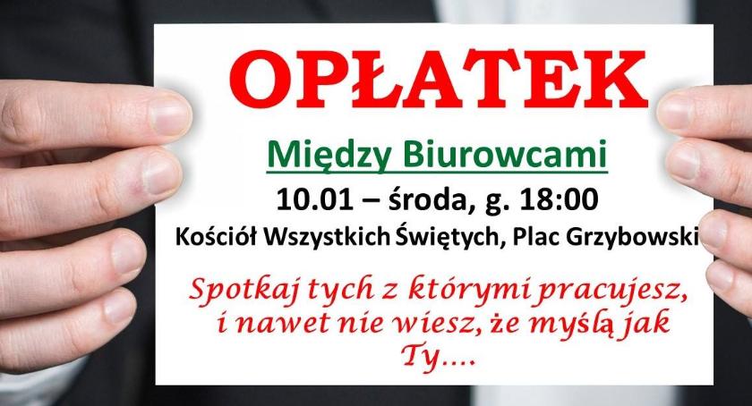 Międzykorporacyjny opłatek na placu Grzybowskim