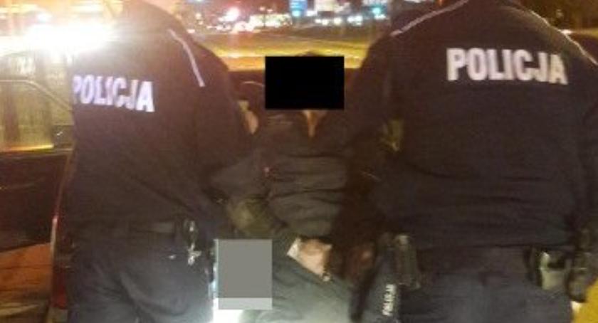 Nocny pościg na Trasie Toruńskiej [ZDJĘCIA policji]