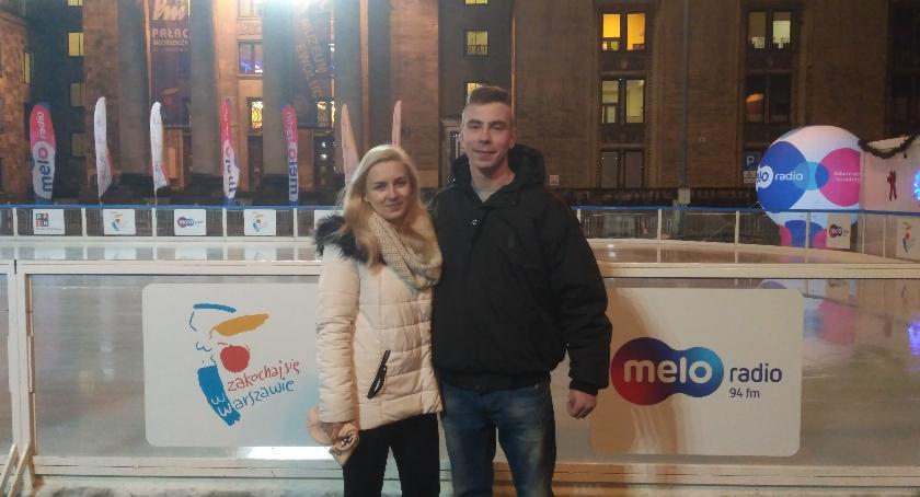 Klaudia i Roman odwiedzili nasze lodowisko