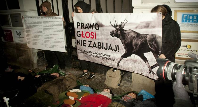Nie dla Rzeczypospolitej Myśliwskiej! Protest na Nowym Świecie [ZDJĘCIA]