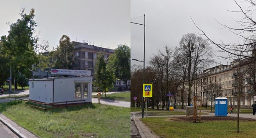 Upiększanie krajobrazu? Była cukiernia jest...toi toi...