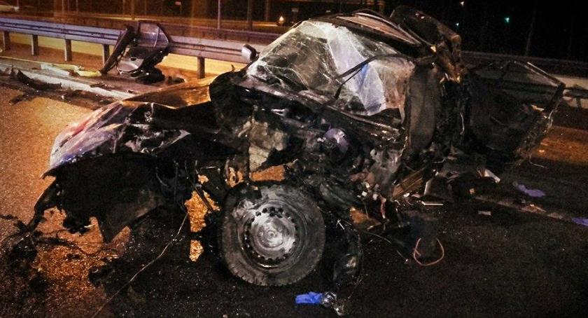 Tragiczny wypadek za Jankami [ZDJĘCIA]