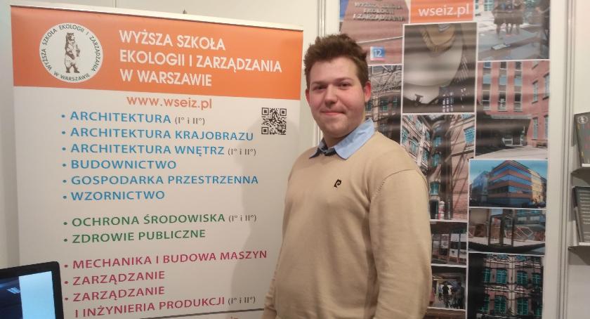 Marzell - student Wyższej Szkoły Ekologii i Zarządzania