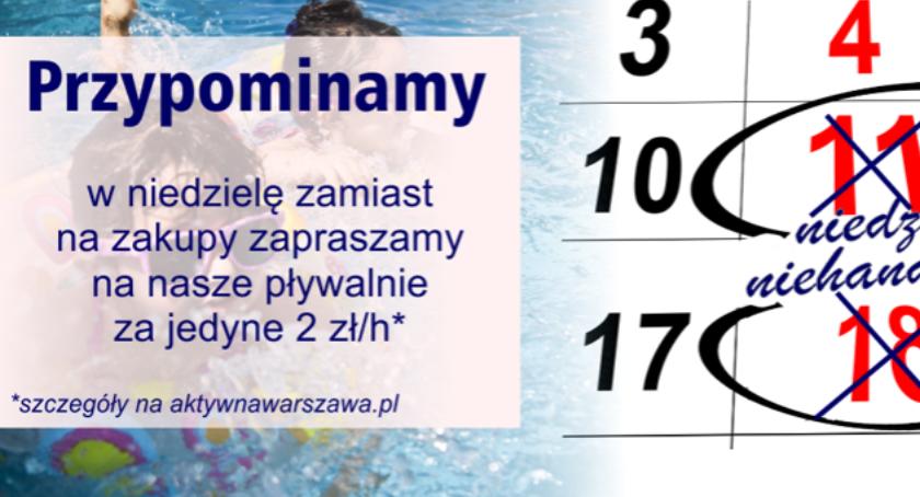 Na basen zamiast do galerii handlowej - zdrowiej i na pewno taniej!