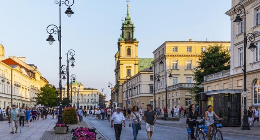 Weekendowy deptak czyli Krakowskie Przedmieście bez samochodów