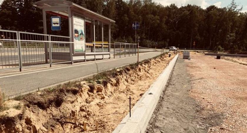 Pętla autobusowa w Starej Miłośnie jeszcze w tym roku. Trwają prace