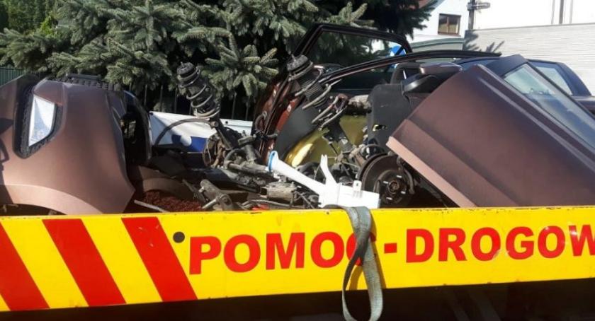 Wpadli na S8 wioząc części skradzionego hyundaia [ZDJĘCIA]