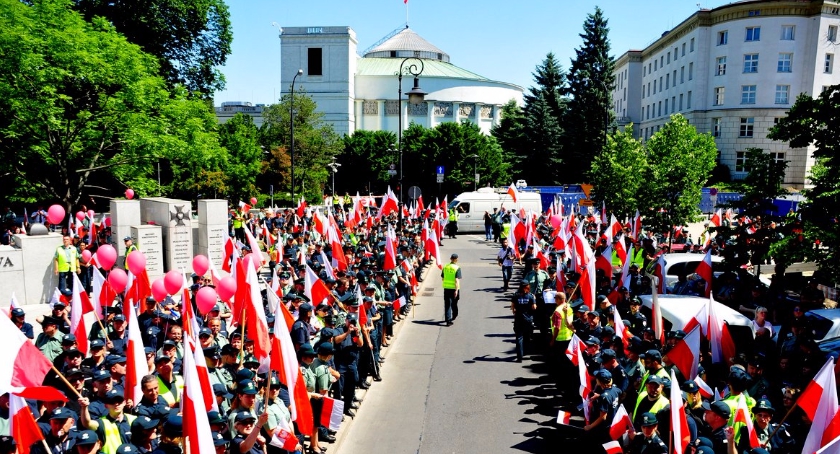 Strajk celników przeniósł się do Warszawy
