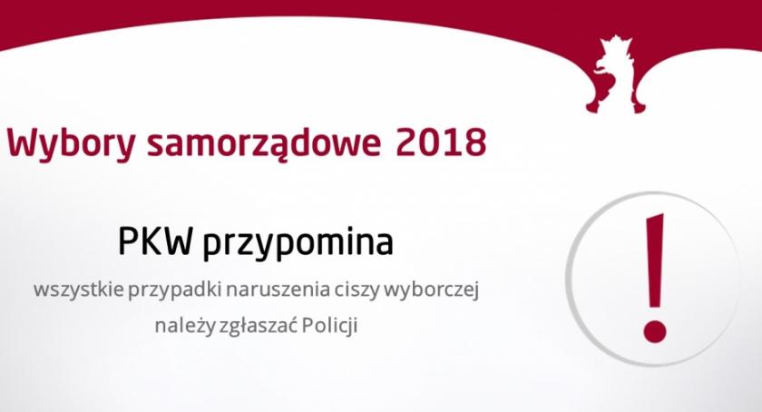 PKW przypomina: przypadki naruszenia ciszy wyborczej trzeba zgłaszać! 