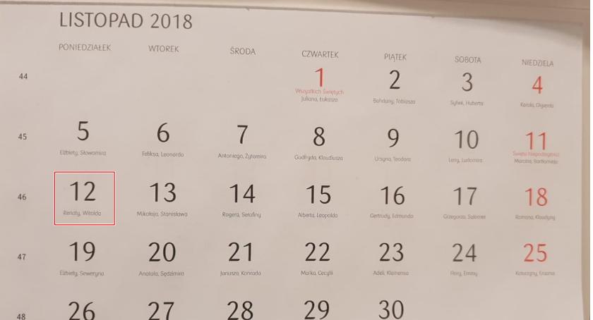 Dodatkowy wolny dzień w listopadzie? Bardzo możliwe