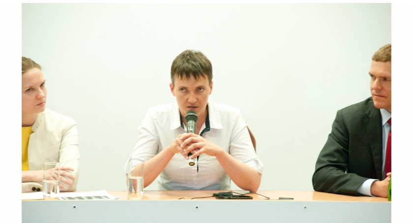 Spotkanie z Nadią Sawczenko w Akademii Vistula