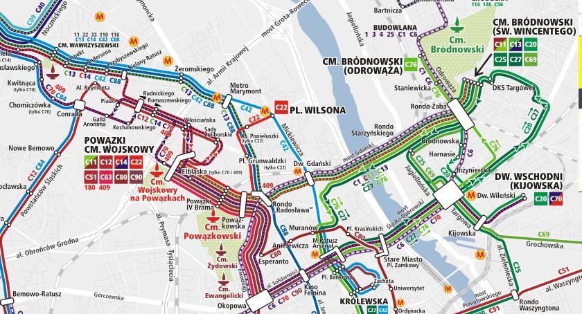 Komunikacją miejską na cmentarz. Rozkład linii specjalnych