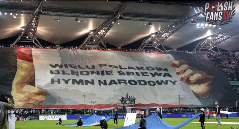 Niepodległościowa oprawa kibiców Legii Warszawa [FILM]