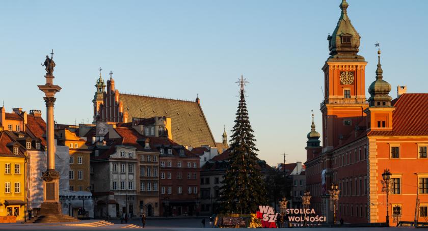 Jest już choinka na placu Zamkowym! Kiedy rozbłyśnie iluminacja?
