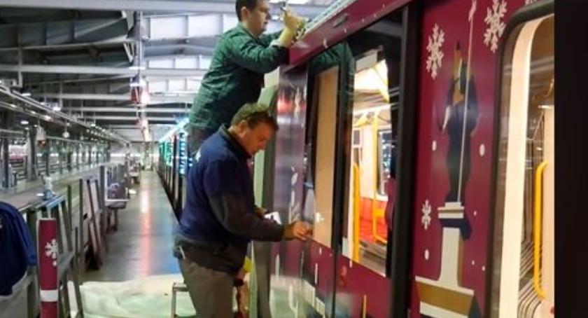Metro w świątecznej odsłonie 