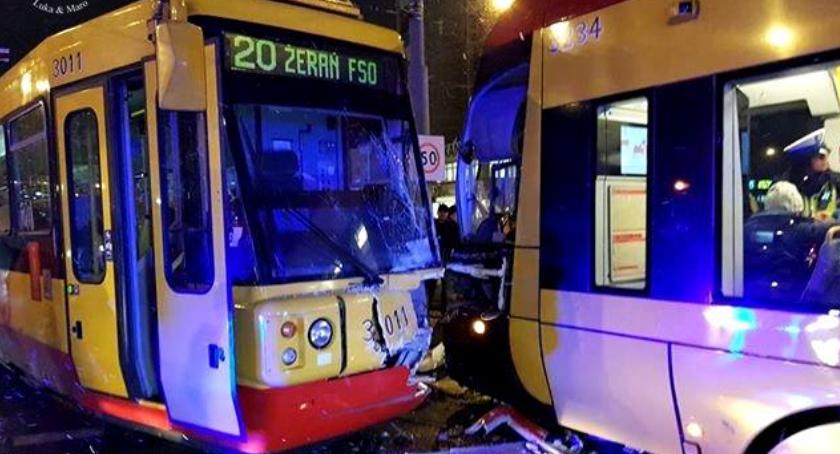 Zderzenie tramwajów, ogromne utrudnienia [ZDJĘCIA]
