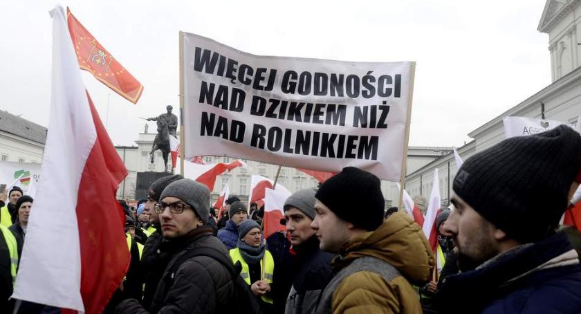 Protest rolników w Warszawie [ZDJĘCIA]