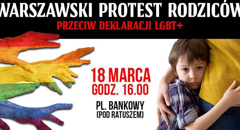 Warszawski Protest Rodziców w poniedziałek przed Urzędem Miasta