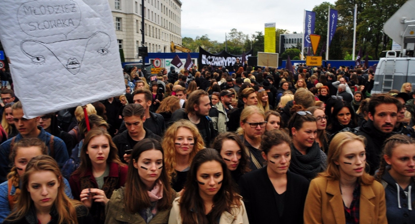 Czarny Protest pod Sejmem