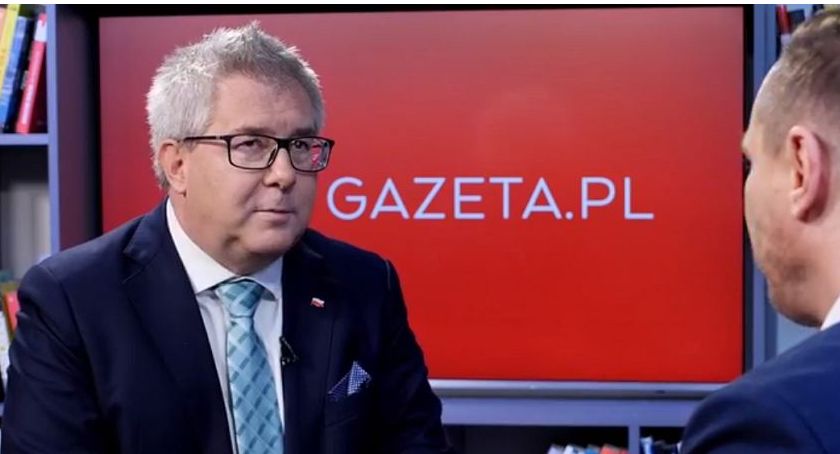 Ryszard Czarnecki w obronie senatora Biereckiego