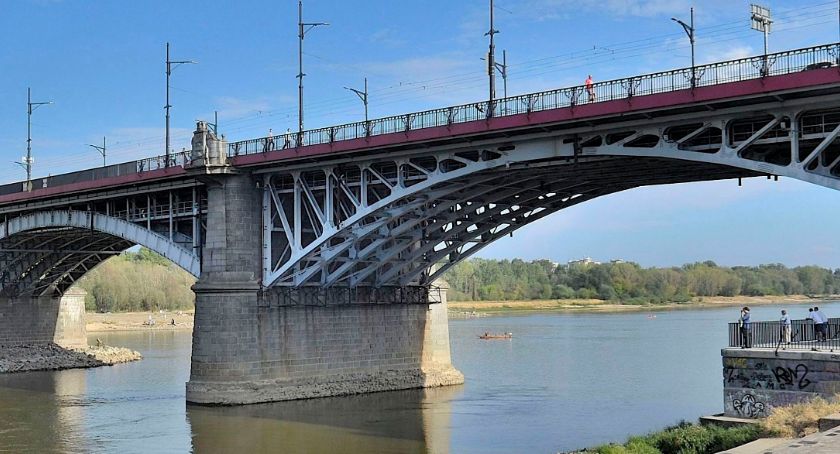 Szykuje się remont mostu Poniatowskiego. 