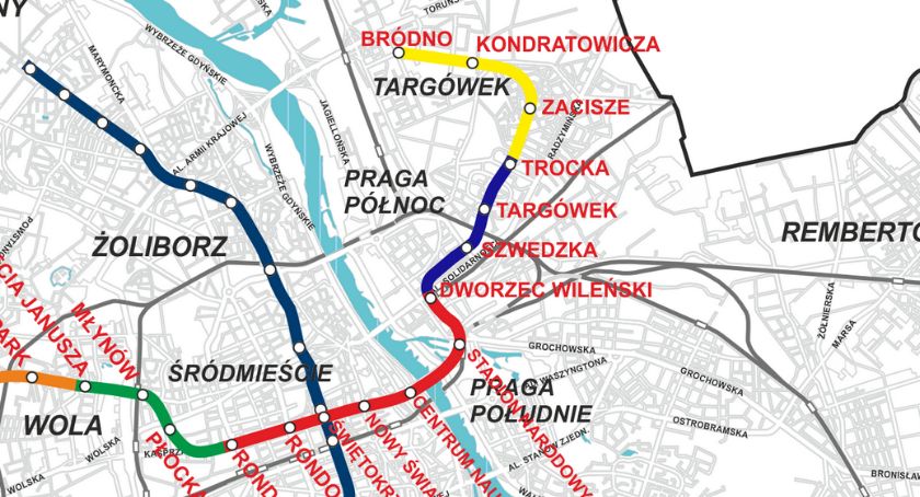 Jakie linie autobusowe po otwarciu nowych stacji 2 linii metra na Targówku?