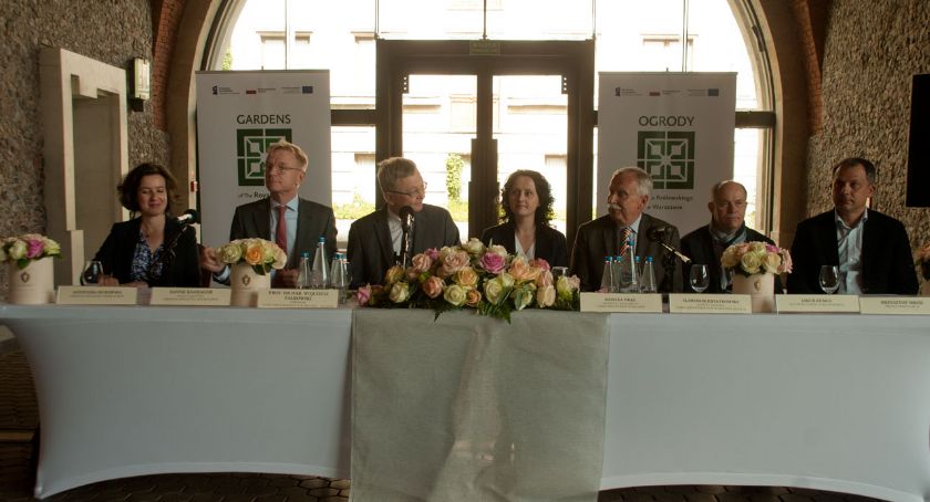 Konferencja poprzedziła otwarcie Ogrodu Dolnego