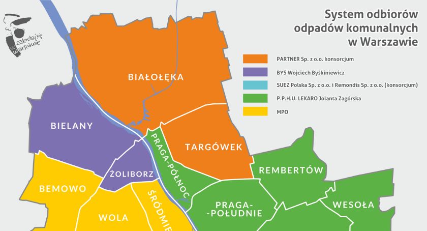 Kto odbiera śmieci w Warszawie? Nowe umowy obowiązują od 1 lipca