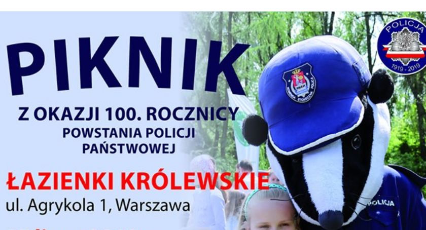 Piknik z okazji 100 lecia powstania Policji 