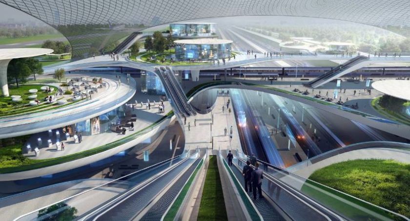 Pokazano pierwsze koncepcje projektowe Centralnego Portu Komunikacyjnego 