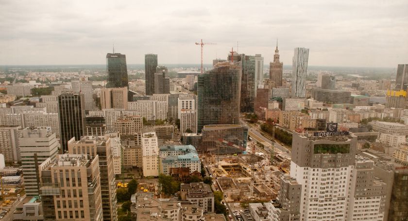 Panorama Warszawy z wieżowca Warsaw Spire [ZDJĘCIA]