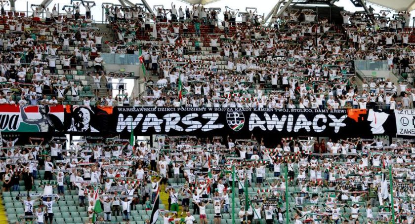 Kibice Legii pamiętali o Powstańcach na meczu ze Śląskiem Wrocław