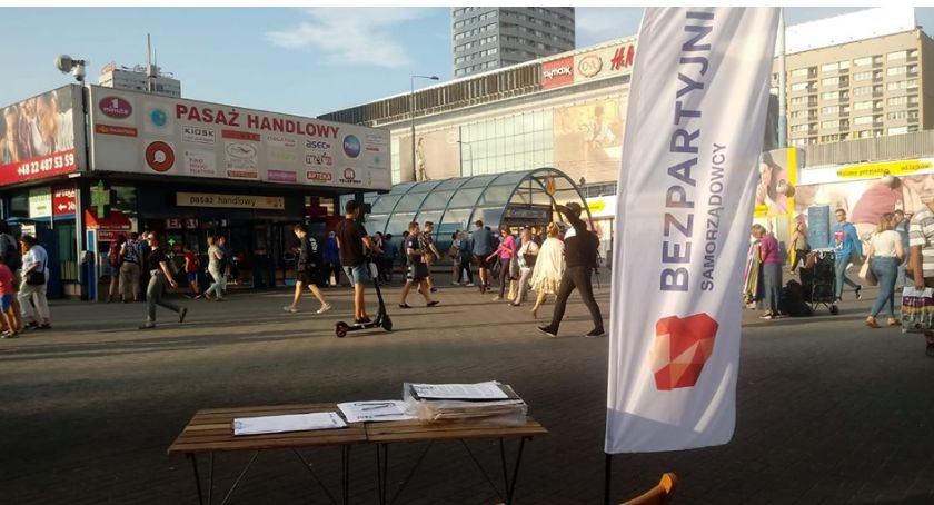 Komitety zbierają podpisy na Patelni. Dużych partii nie widać