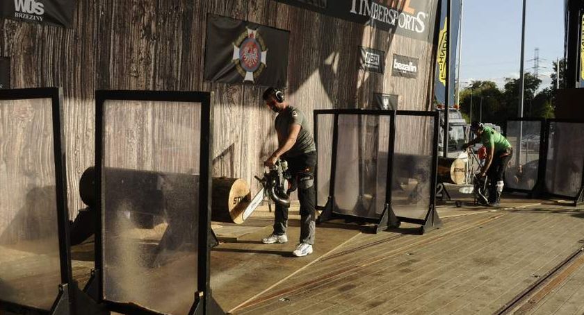 Mistrzostwa Polski Stihl Timbersports odbyły się w Warszawie [ZDJĘCIA]