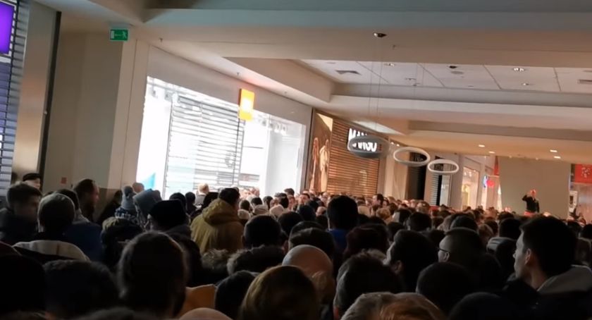 Awantura w Galerii Mokotów. Tego się nie spodziewali [FILM]