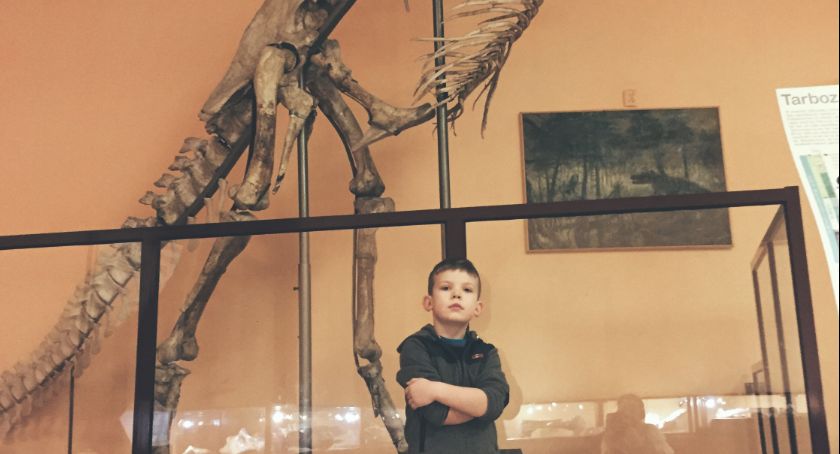 Pasja do dinozaurów przyciągnęła Igora do Muzeum Ewolucji w Pałacu Kultury
