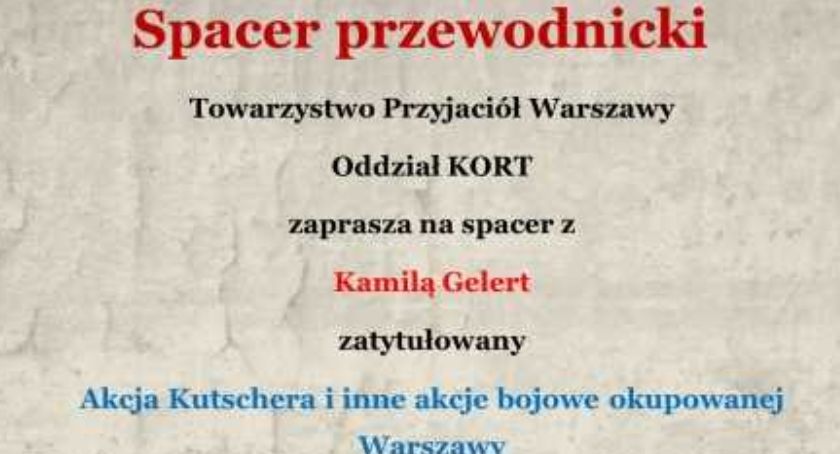 Akcja Kutschera i inne akcje bojowe okupowanej Warszawy