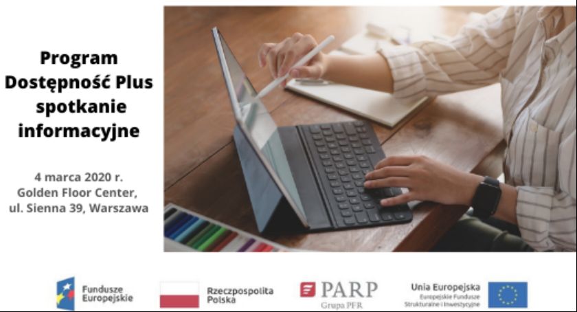 Program Dostępność Plus - spotkanie informacyjne