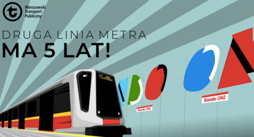 Pięć lat funkcjonowania drugiej linii metra