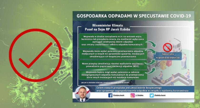 Nowe uprawnienia wojewodów - gospodarowanie odpadami w specustawie COVID-19