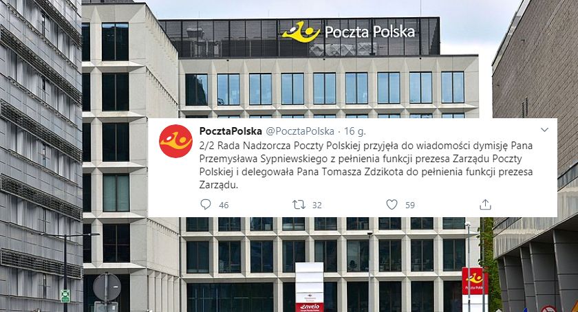Zmiany na Poczcie Polskiej, z wyborami prezydenckimi w tle