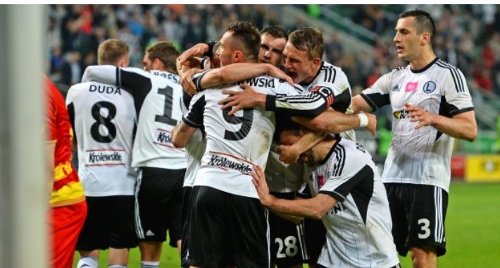 Legia w 99 minucie pokonuje Jagiellonię!