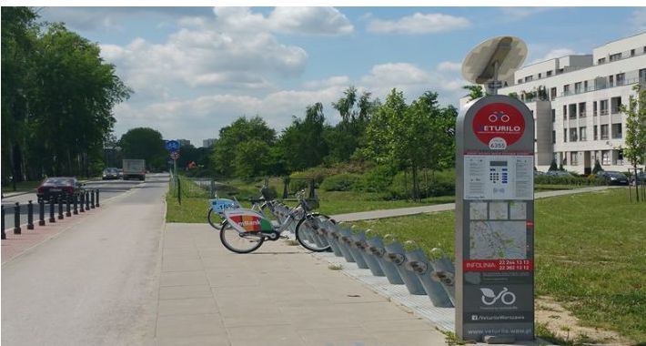 Wilanowskie stacje Veturilo pozostawiają wiele do życzenia