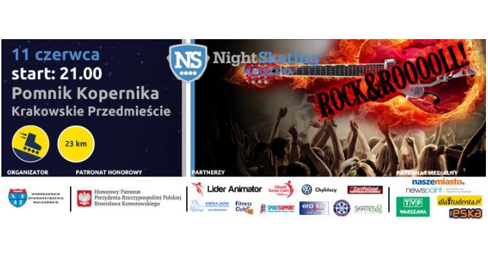  Nightskating Warszawa - Rock & Rooooll!