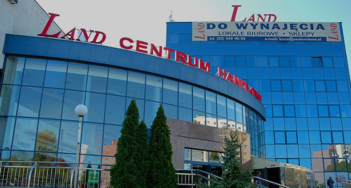 Wybuch w centrum handlowym Land