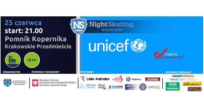  Nightskating Warszawa - 25.06.2015 - Jedziemy po wodę!