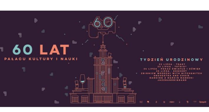 60. urodziny Pałacu Kultury i Nauki 